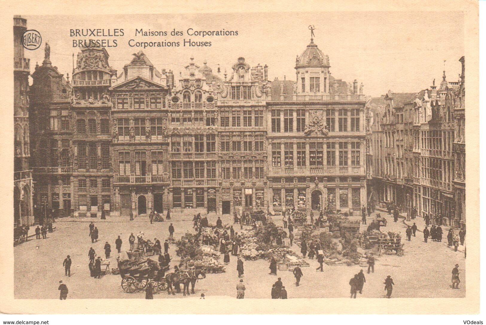 Bruxelles - CPA - Brussel - Maison Des Corporations - Monumenti, Edifici