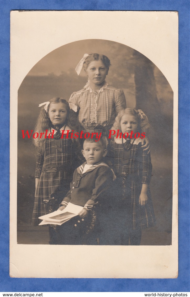 CPA Photo - GOTHA Thuringen - Portrait D' Enfant , Même Famille - Photographe Habermann Garçon Fille Boy Girl Mode Pose - Gotha