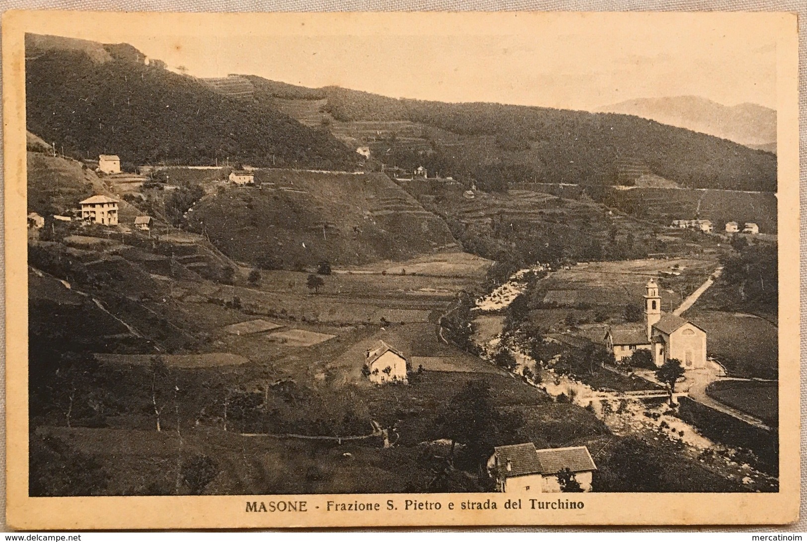 Masone (Genova) Frazione S. Pietro E Strada Del Turchino - Genova (Genua)