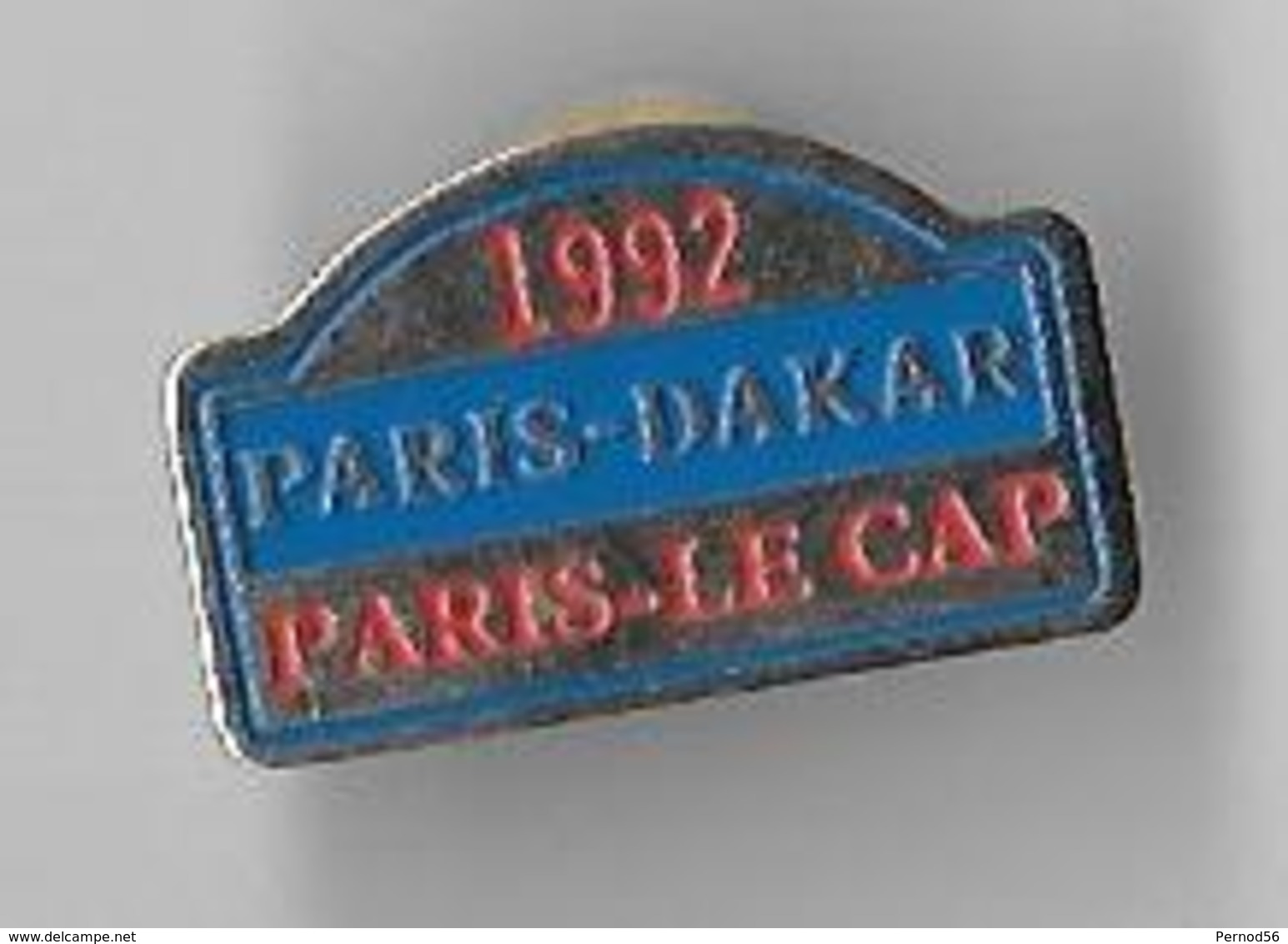 Vends   Pin's Paris DAKAR Paris Le Cap 1992 - Autorennen - F1