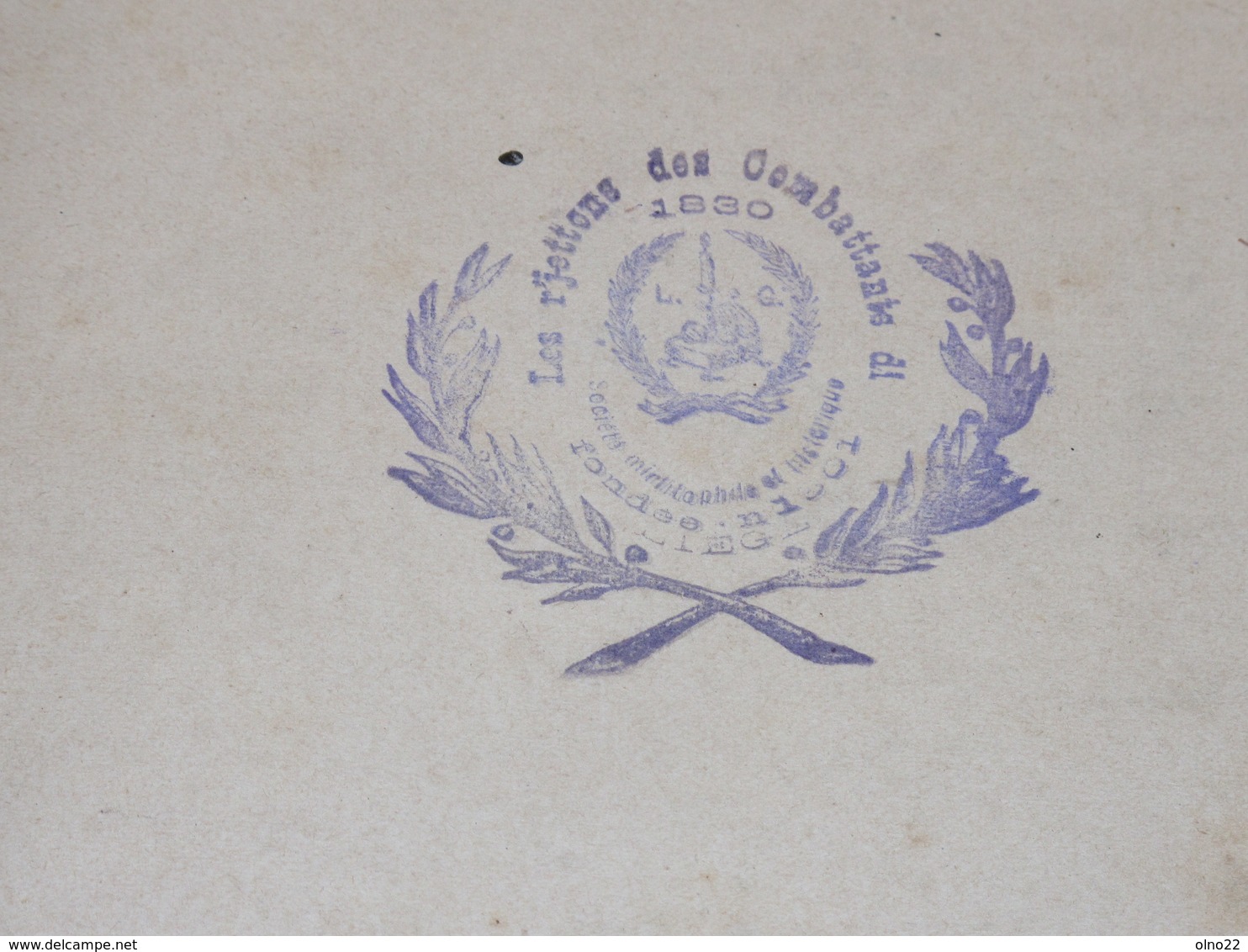 LES R'JETTONS DES COMBATTANTS DE 1830 - LIEGE De 1908 à 1911 Et 1923 à 1924. 2 Registres - Manuscritos