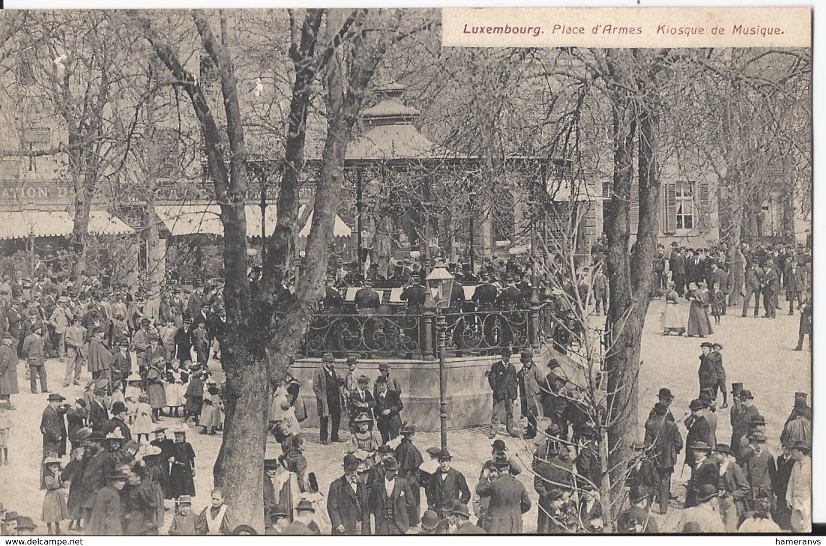 Luxembourg - Place D'Armes - Kiosque De Musique - HP1280 - Lussemburgo - Città