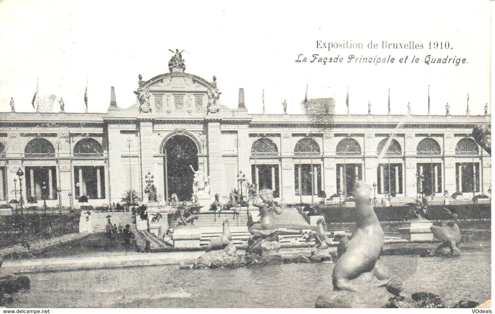 Bruxelles - CPA - Brussel - Exposition 1910 - Façade Principale - Expositions Universelles