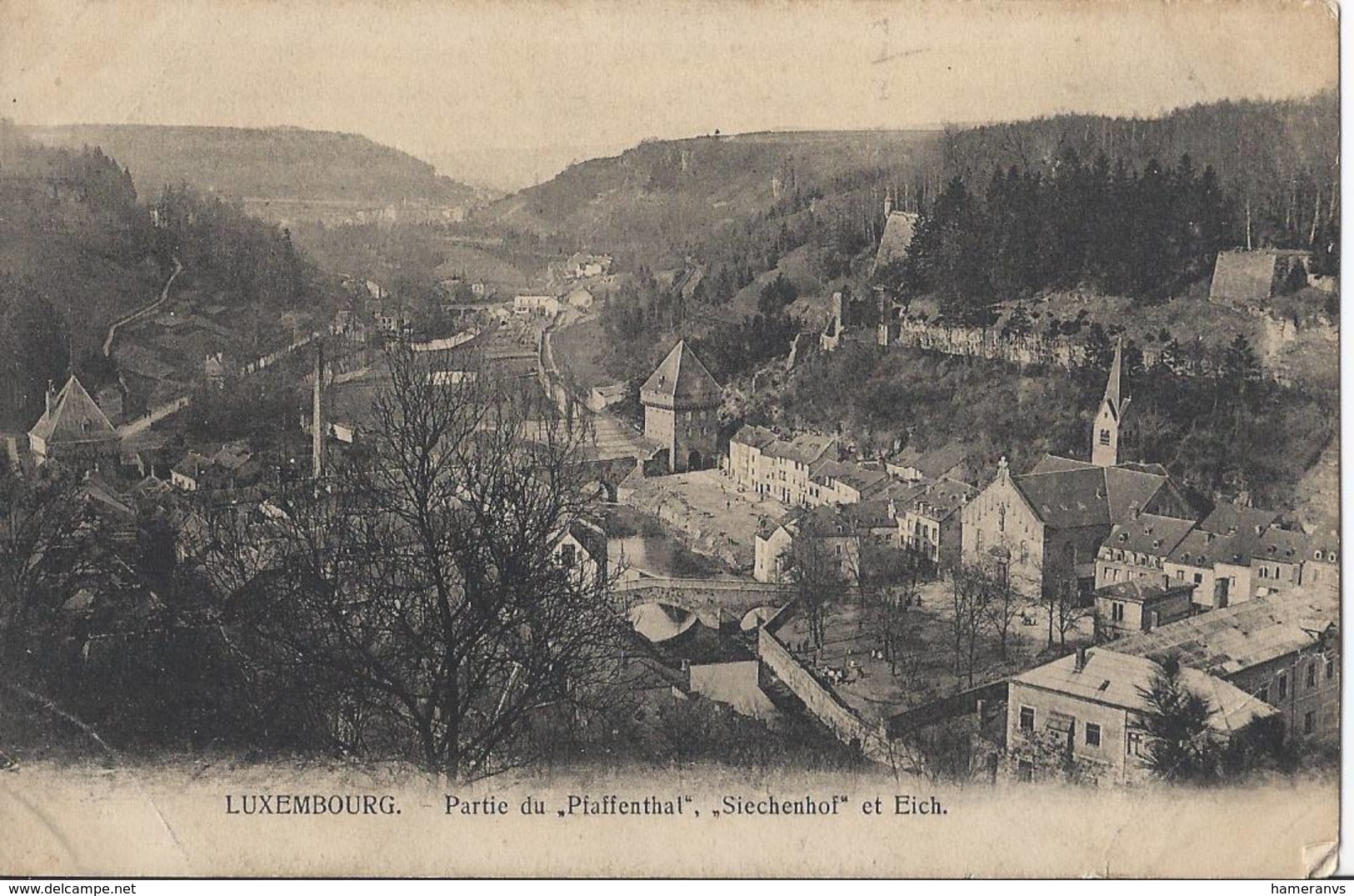 Luxembourg - Partie Du Pfaffenthal - Siechenhof Et Eich - HP1286 - Lussemburgo - Città