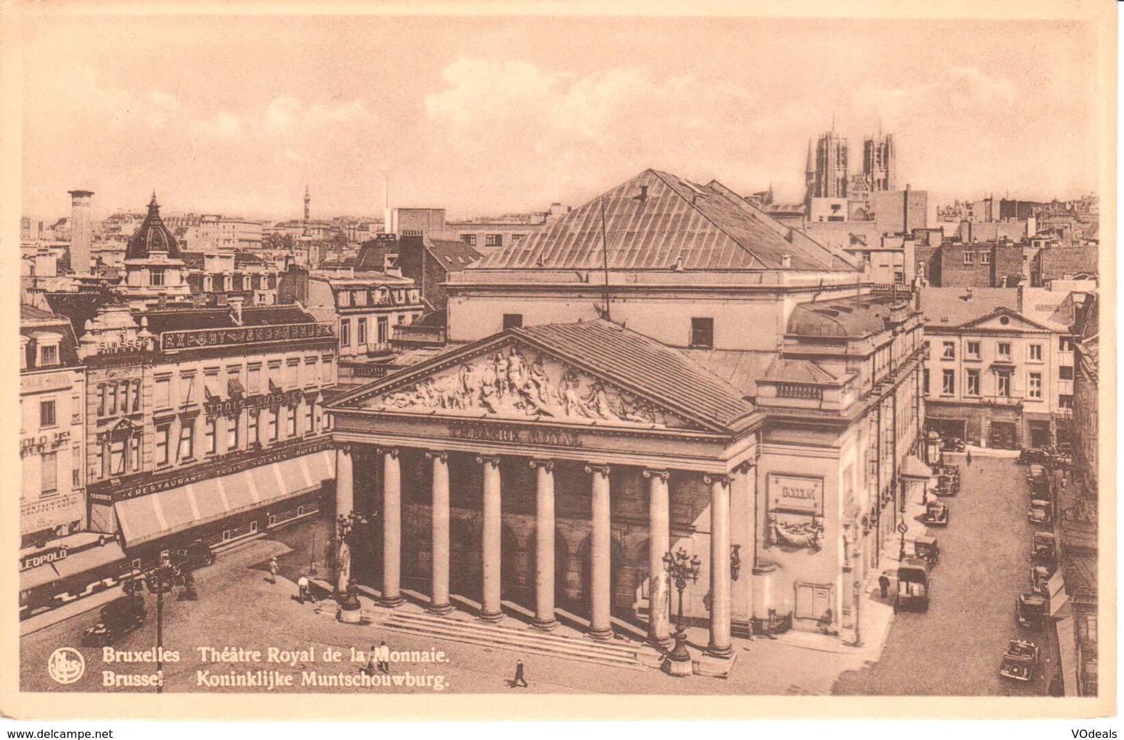 Bruxelles - CPA - Brussel - Théâtre Royal De La Monnaie - Monumenti, Edifici