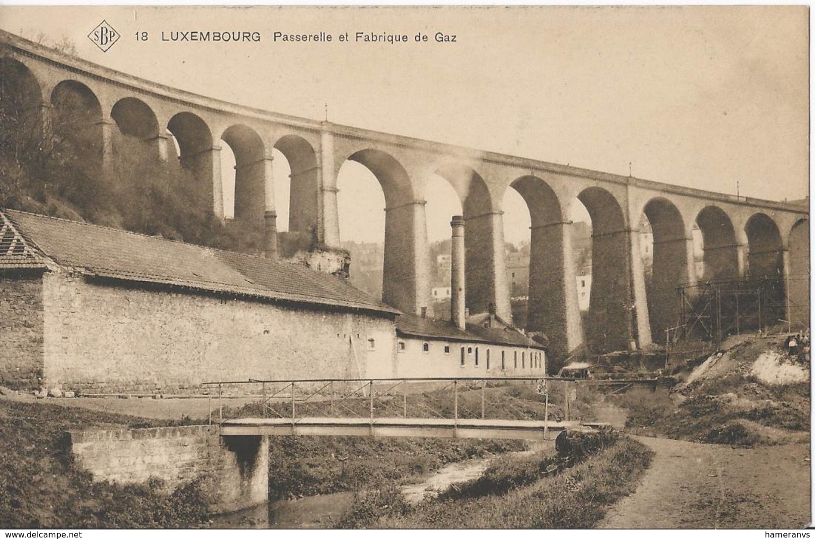 Luxembourg - Passerelle Et Fabrique De Gaz - HP1290 - Lussemburgo - Città