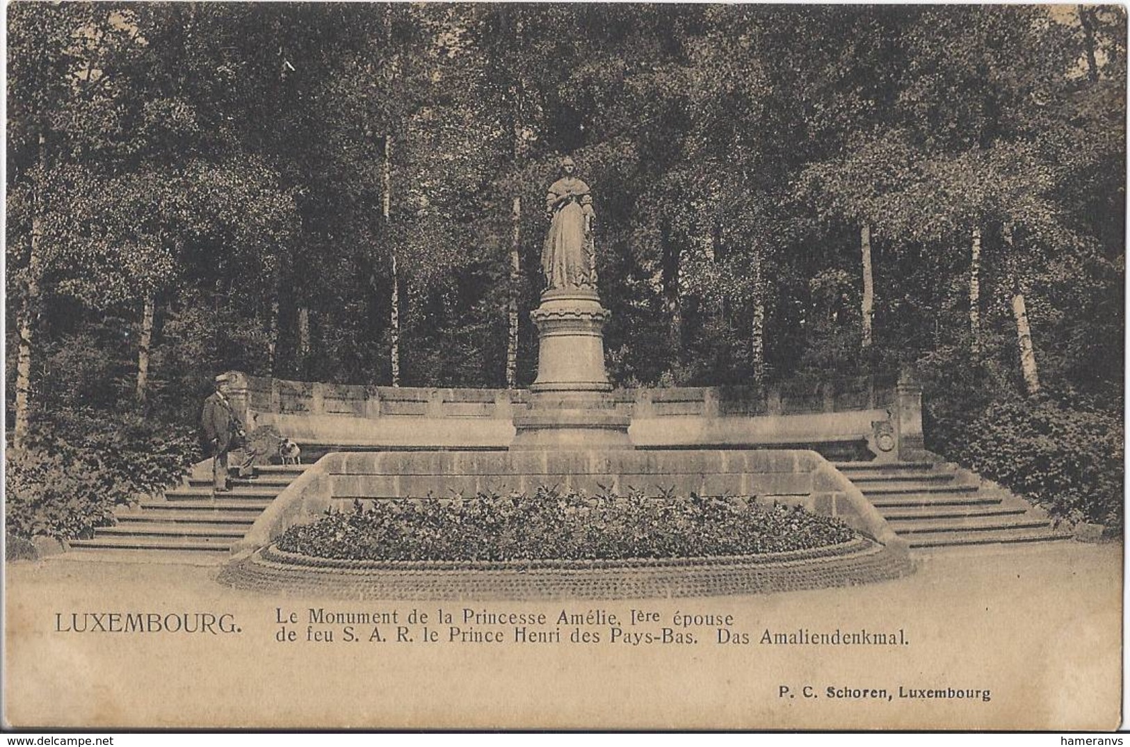 Luxembourg - Le Monument De La Princesse Amèlie - HP1291 - Lussemburgo - Città
