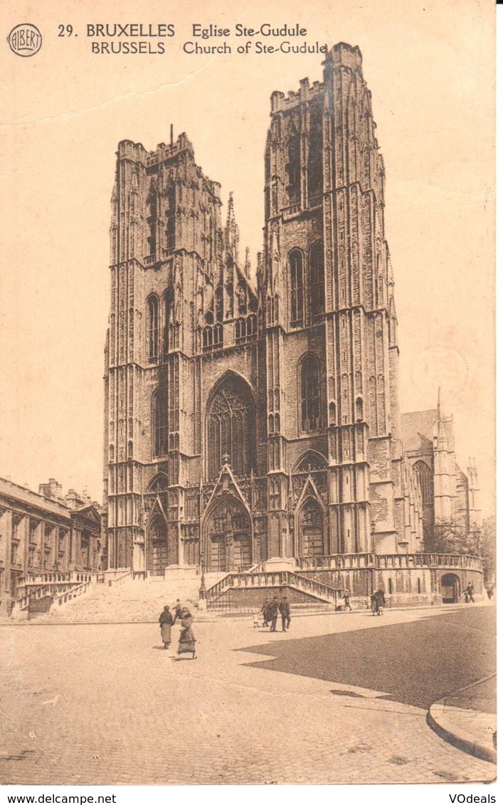 Bruxelles - CPA - Brussel - Eglise Sainte-Gudule - Monumenti, Edifici