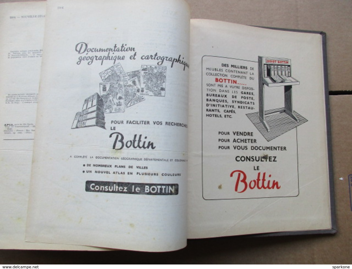 Annuaire du Commerce / Didot-Bottin / Etranger - Répertoire Professions et classement Géographique de 1940