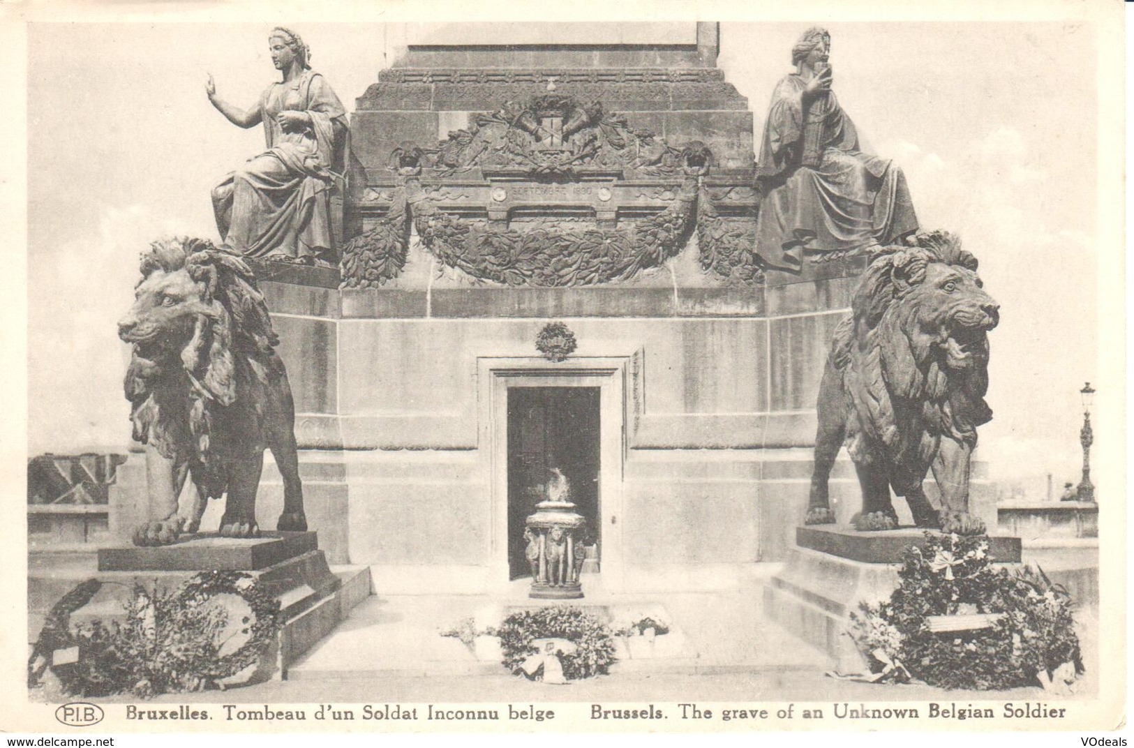 Bruxelles - CPA - Brussel - Tombeau Du Soldat Inconnu - Monumenti, Edifici