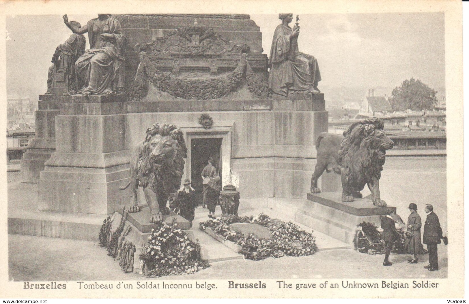 Bruxelles - CPA - Brussel - Tombeau Du Soldat Inconnu - Monumenti, Edifici