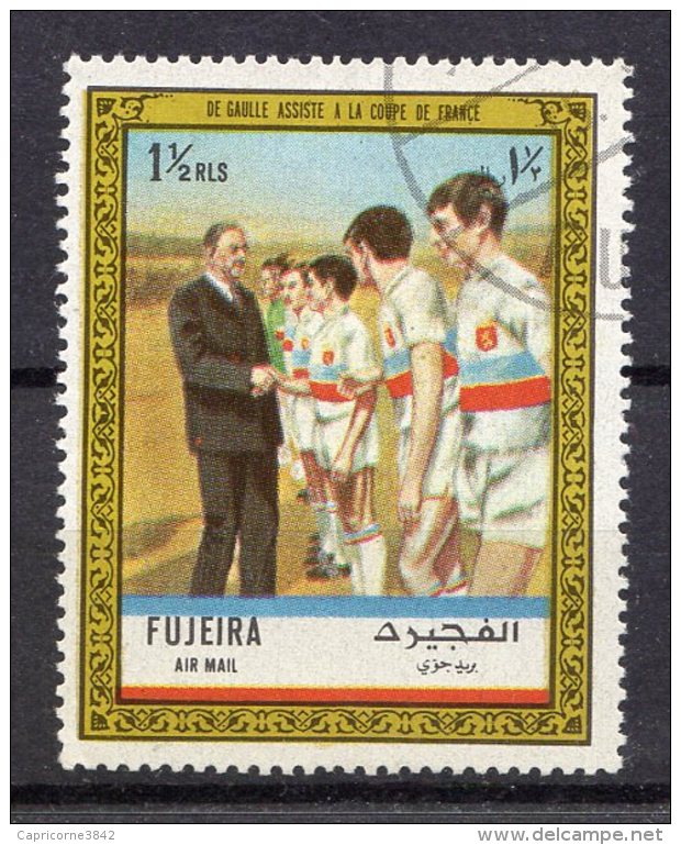 FUJEIRA - 1967 - De Gaulle Assiste à La Coupe De France - Fujeira