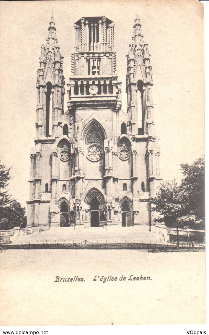 Bruxelles - CPA - Brussel - Eglise De Laeken - Monumenti, Edifici