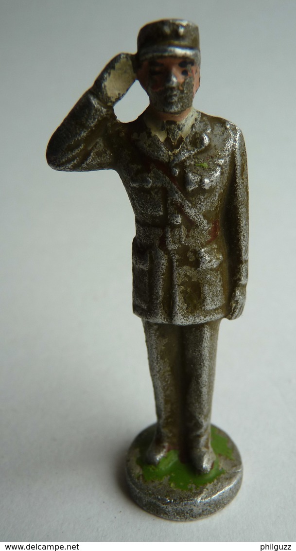 RARE FIGURINE QUIRALU GENERAL DE GAULLE - ALUMINIUM - Quiralu