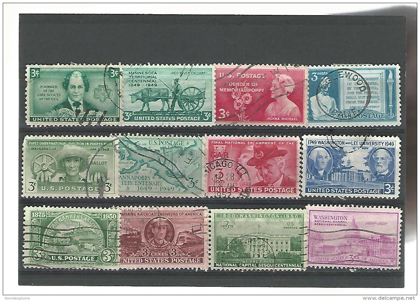 56055 ) Collection  USA    Postmark - Collections