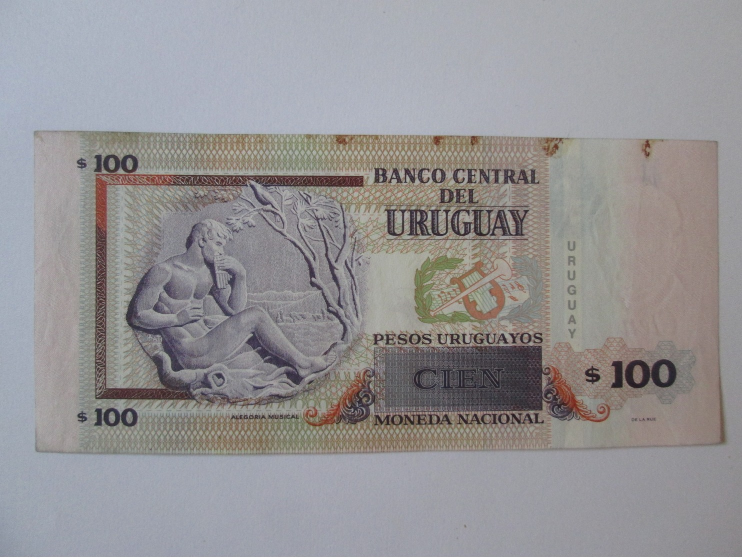 Uruguay 100 Pesos 2011 Banknote - Uruguay