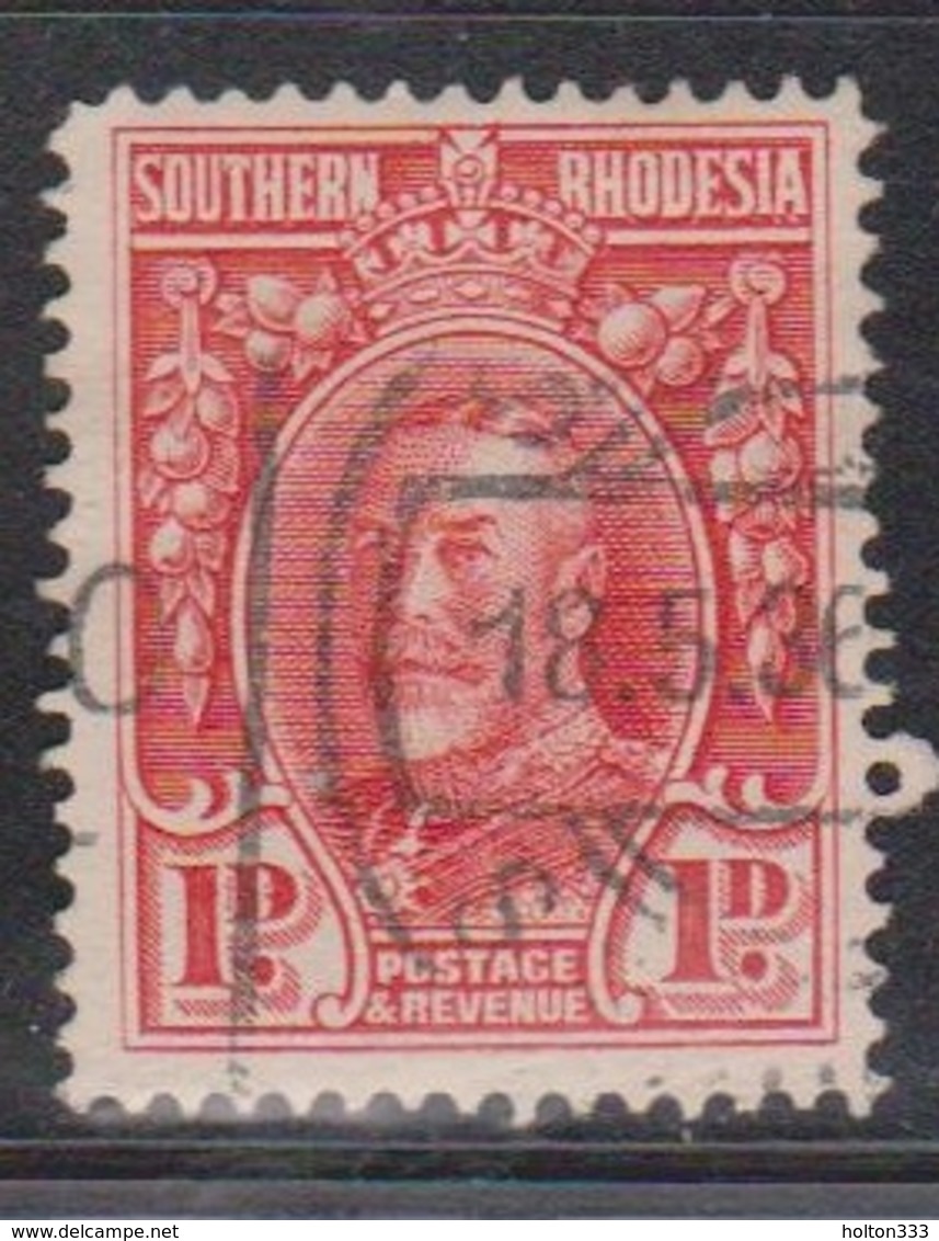 SOUTHERN RHODESIA Scott # 17 Used - KGV Definitive - Zuid-Rhodesië (...-1964)