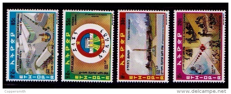 (297) Ethiopia / Ethiopie  Revolution / 1986   ** / Mnh  Michel 1240-43 - Ethiopia