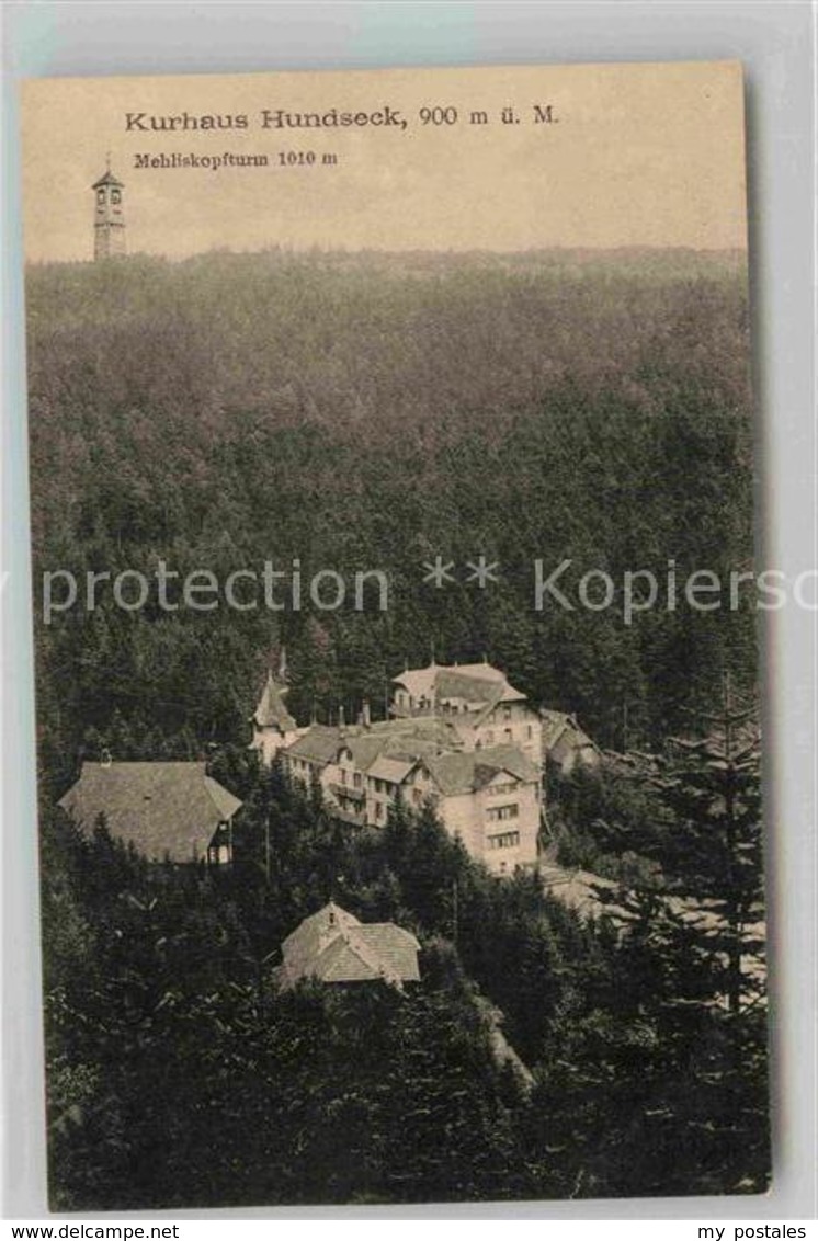 42854015 Buehl Baden Kurhaus Hundseck Mit Mehliskopfturm Buehl - Buehl