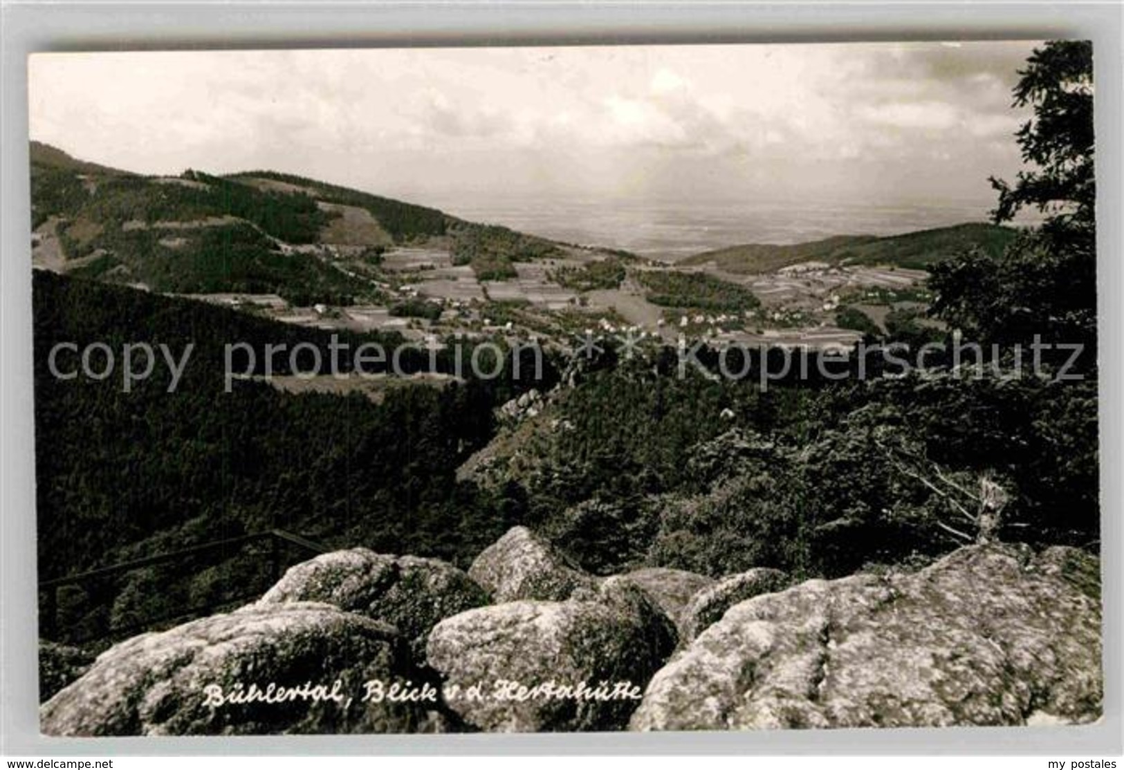 42854115 Buehlertal Blick Von Der Hertahuette Buehlertal - Buehlertal