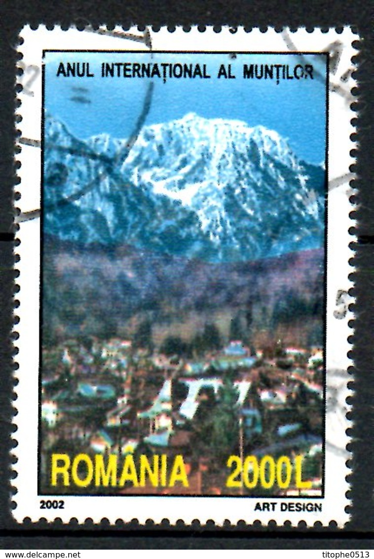 ROUMANIE. N°4756 De 2001 Oblitéré. Année Internationale De La Montagne. - Berge