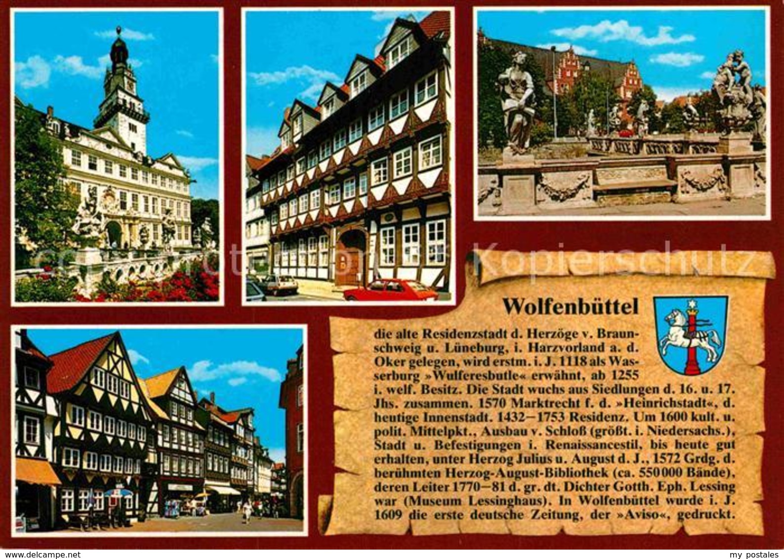 72854626 Wolfenbuettel Schloss Fachwerkhaus Krambuden Wolfenbuettel - Wolfenbüttel