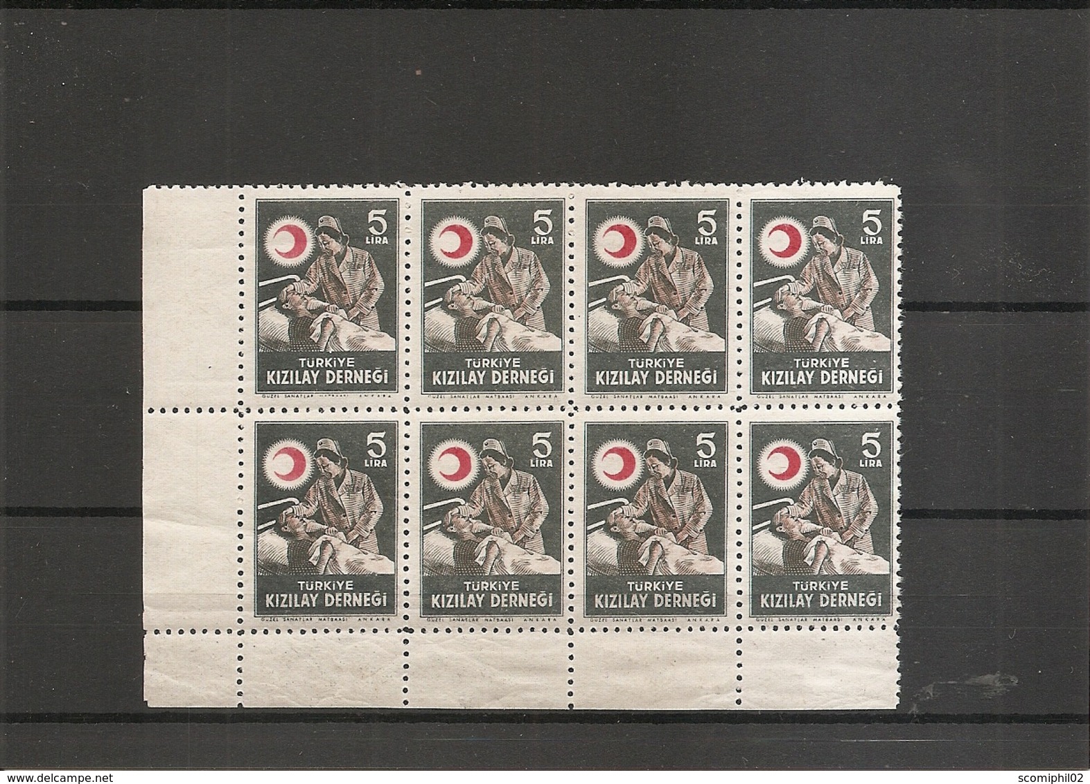 Turquie - Timbres De Bienfaisance ( 135 En Bloc De 8 XXX -MNH) - Timbres De Bienfaisance