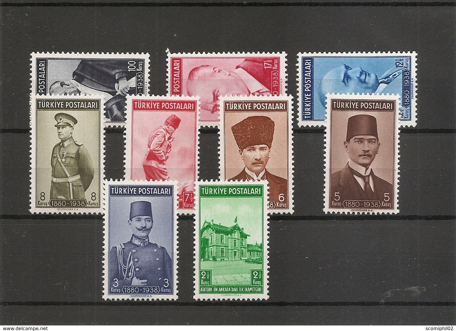 Turquie ( 922/929A XXX -MNH) - Neufs