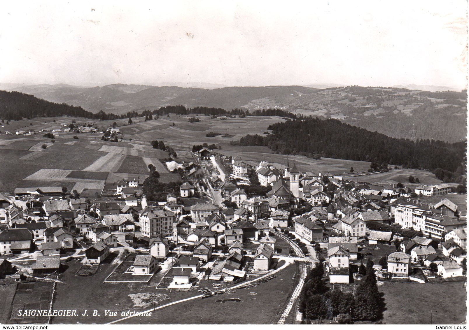 Saignelegier - Vue Aérienne - Saignelégier