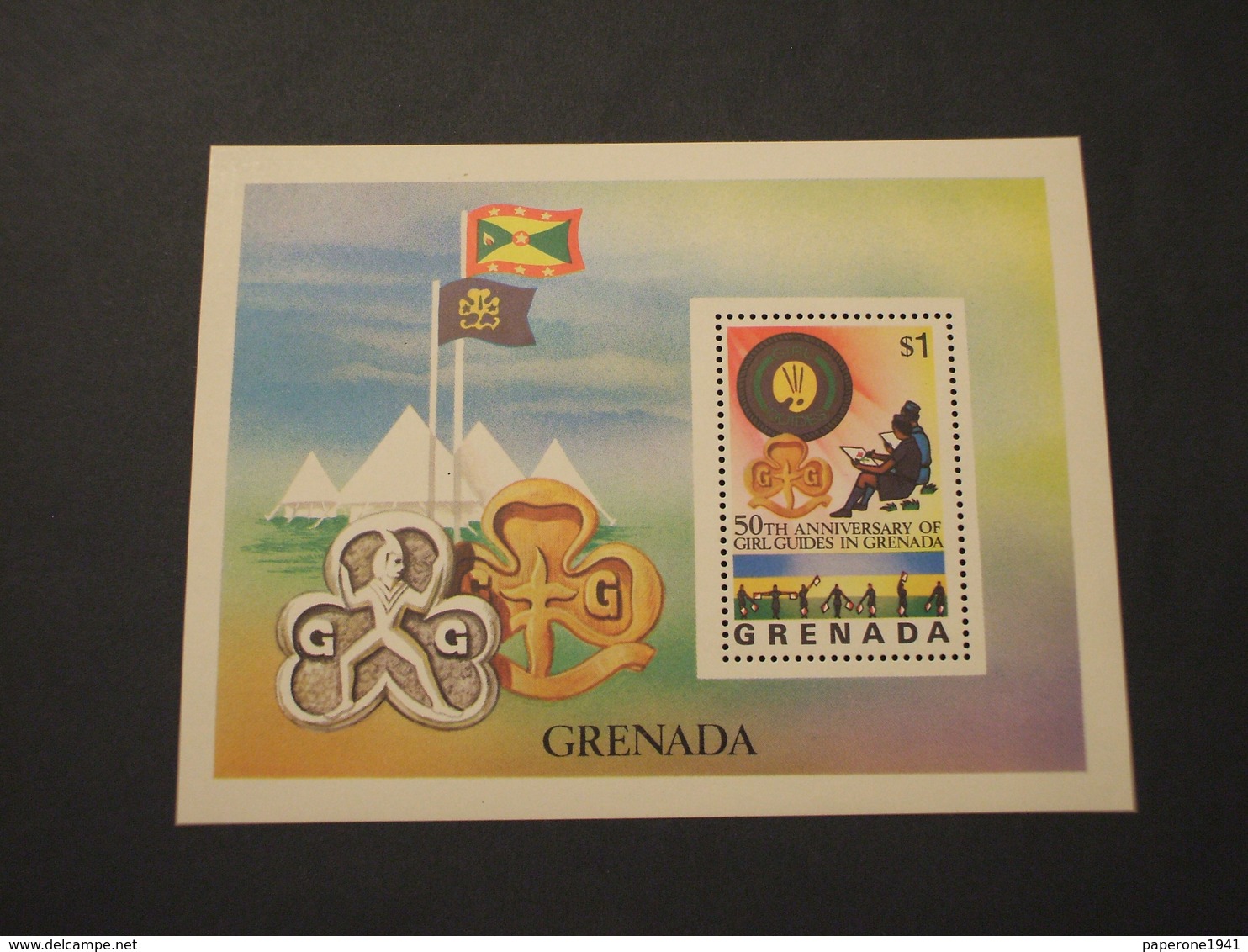 GRENADA - BF 1976 GIRL GUIDES - NUOVI(++) - Grenada (1974-...)