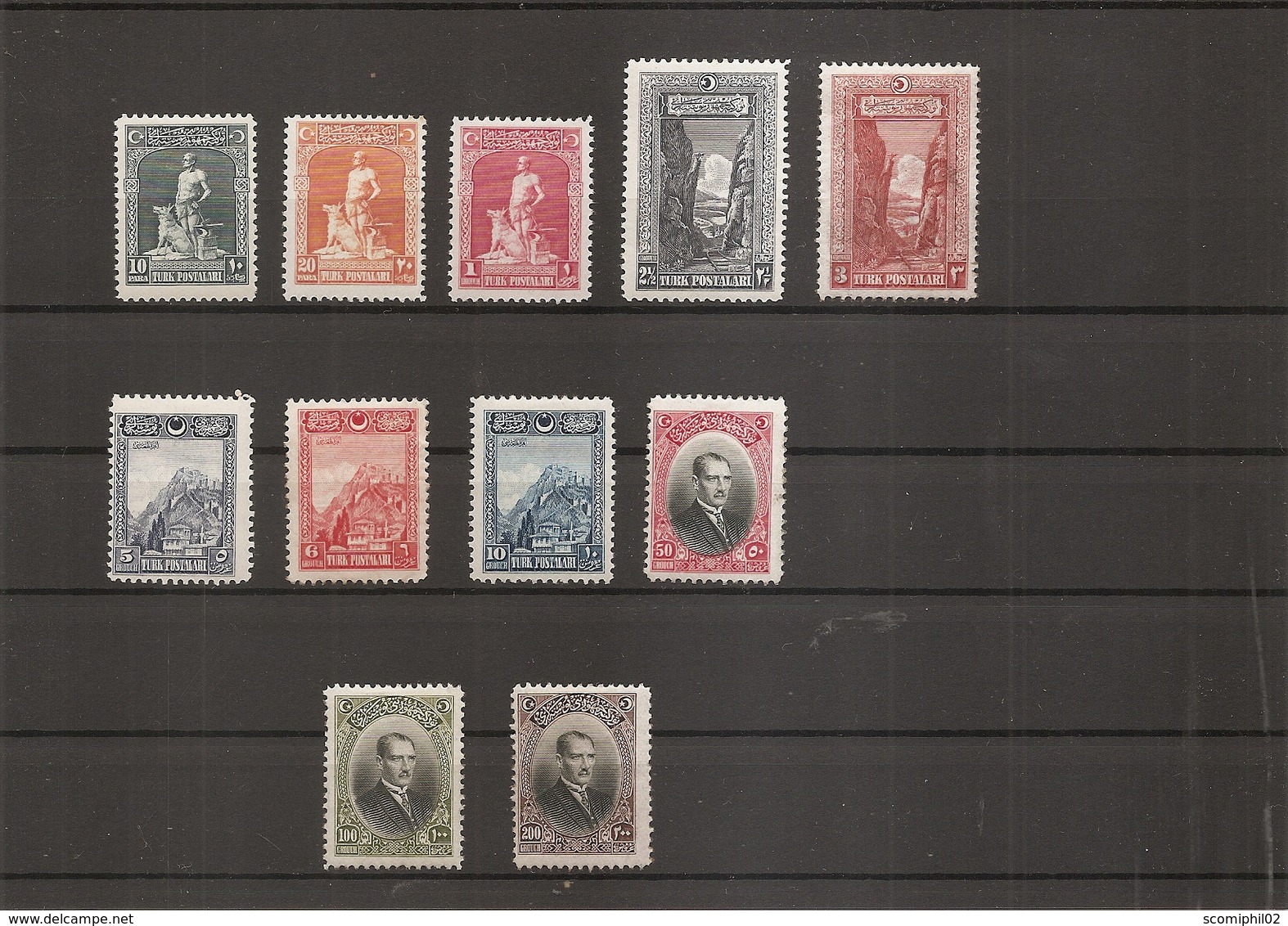 Turquie ( Lot De Timbres Divers Différents X -MH) - Ungebraucht