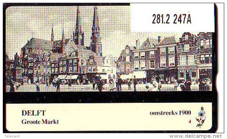 Telefoonkaart  LANDIS&amp;GYR  NEDERLAND * RCZ.281.2   247a * DELFT * TK *  ONGEBRUIKT * MINT - Privé