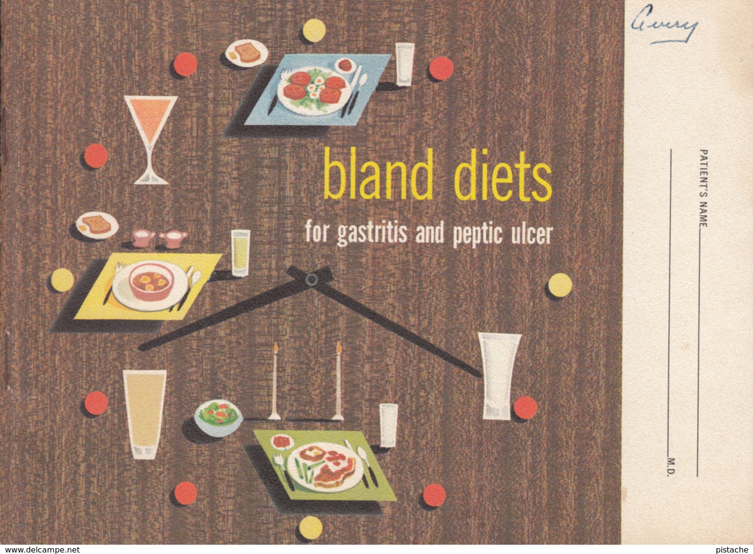 Knox Gelatine Booklet 28 Pages - Bland Diets For Gastritis & Peptic Ulcer - Health - 2 Scans - Altri & Non Classificati