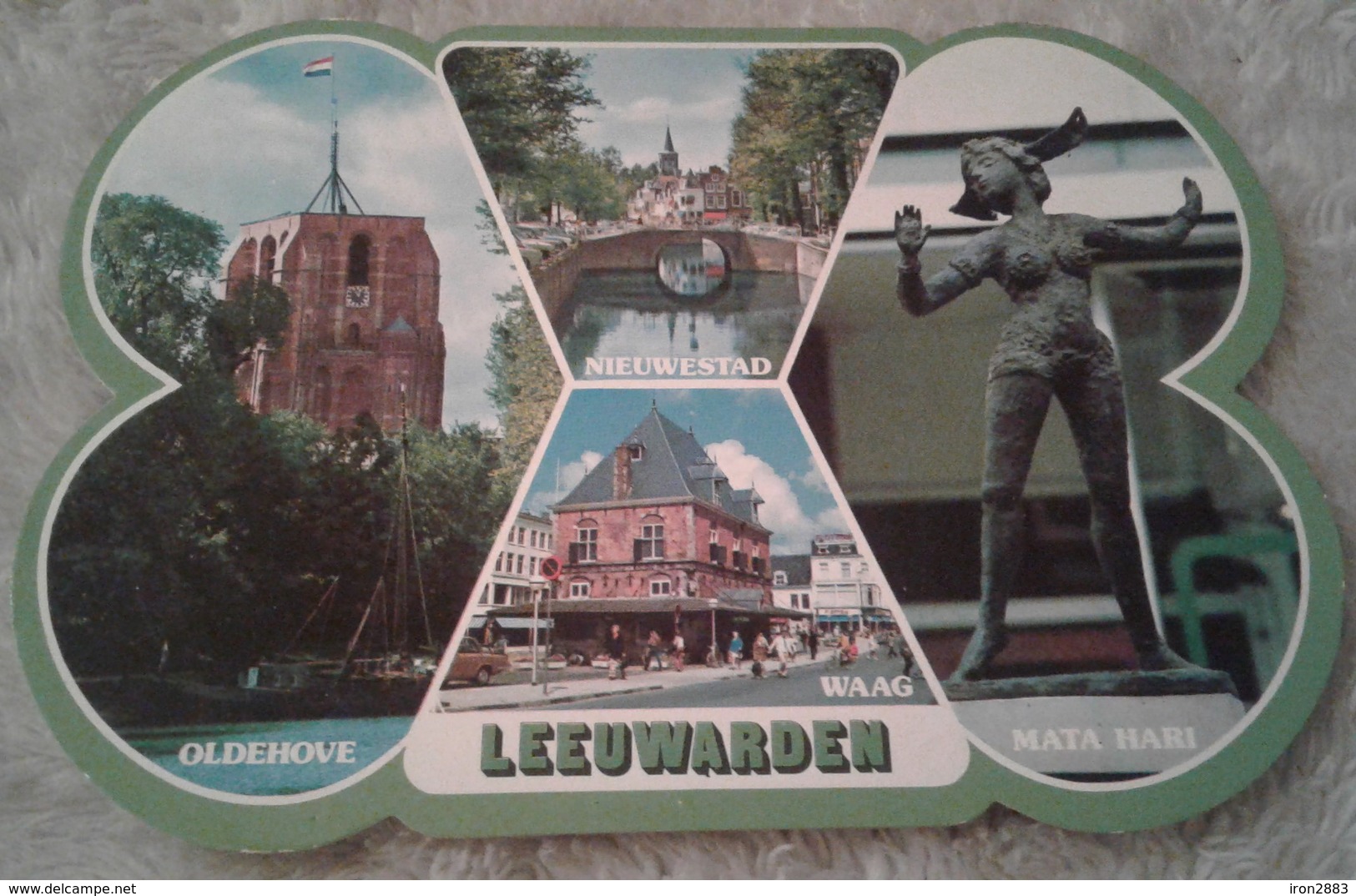 Olanda - Leeuwarden - Oldehove Nieuwestad Waag Mata Hari Formato Quadrifoglio 1978 - Leeuwarden