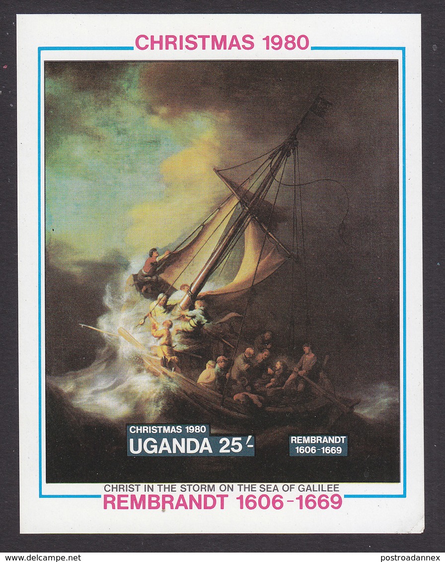 Uganda, Scott #309, Mint Never Hinged, Christmas, Issued 1980 - Uganda (1962-...)