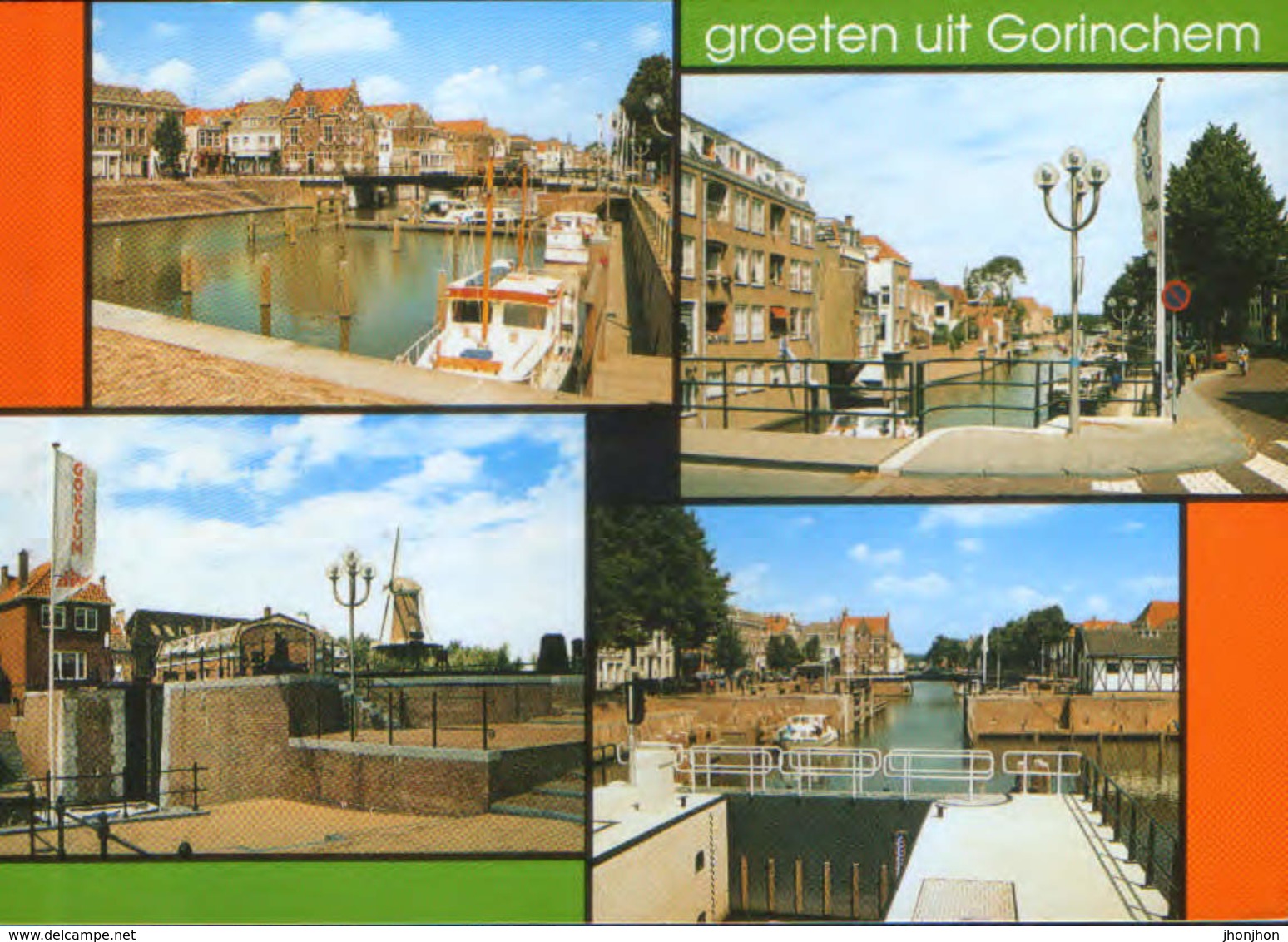 Netherlands - Postcard Unused - Gorinchem - Collage Of Images - Gorinchem