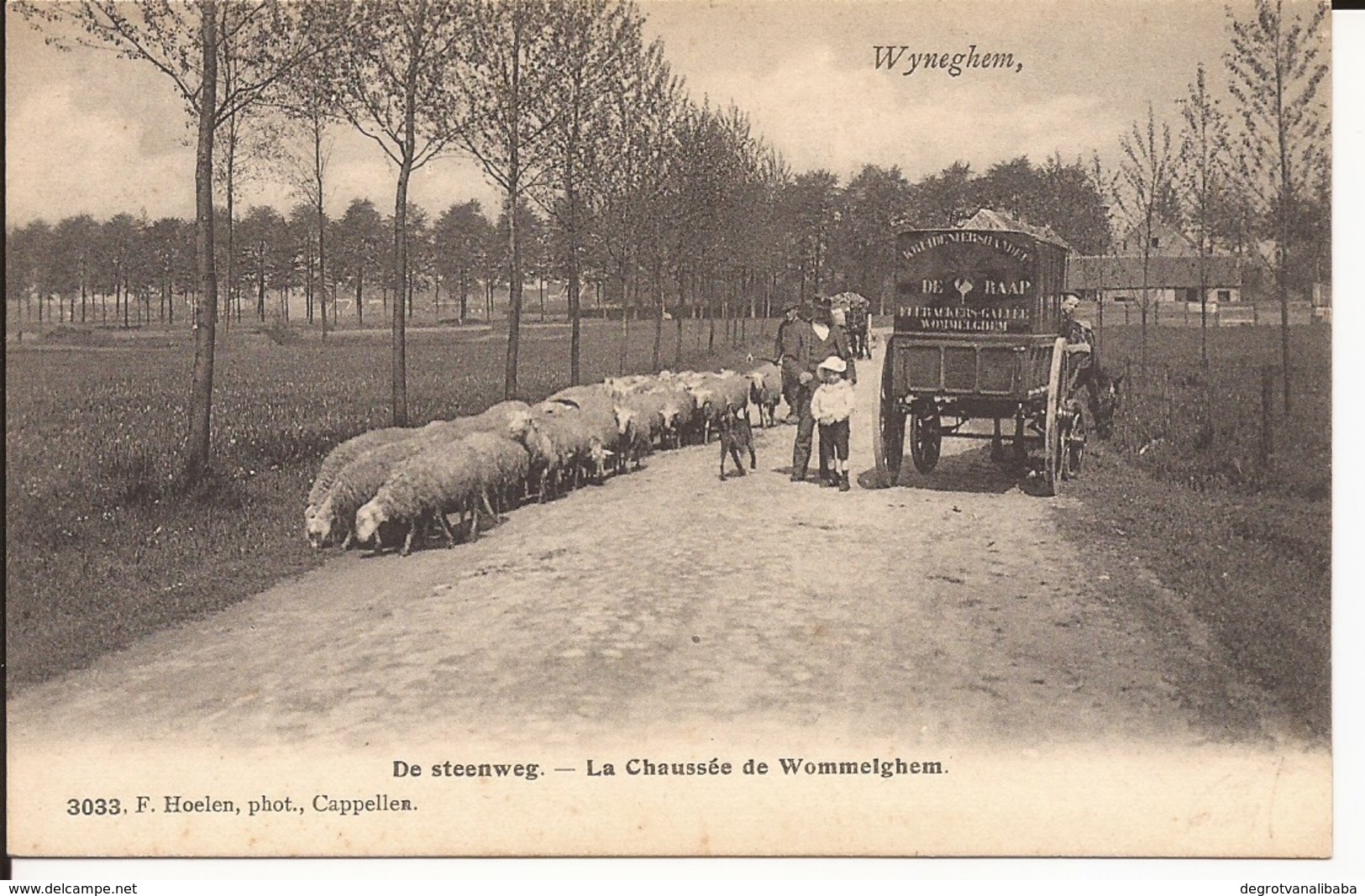 Wijnegem De Steenweg La Chaussée De Wommelghem (Hoelen 3033) - Wijnegem