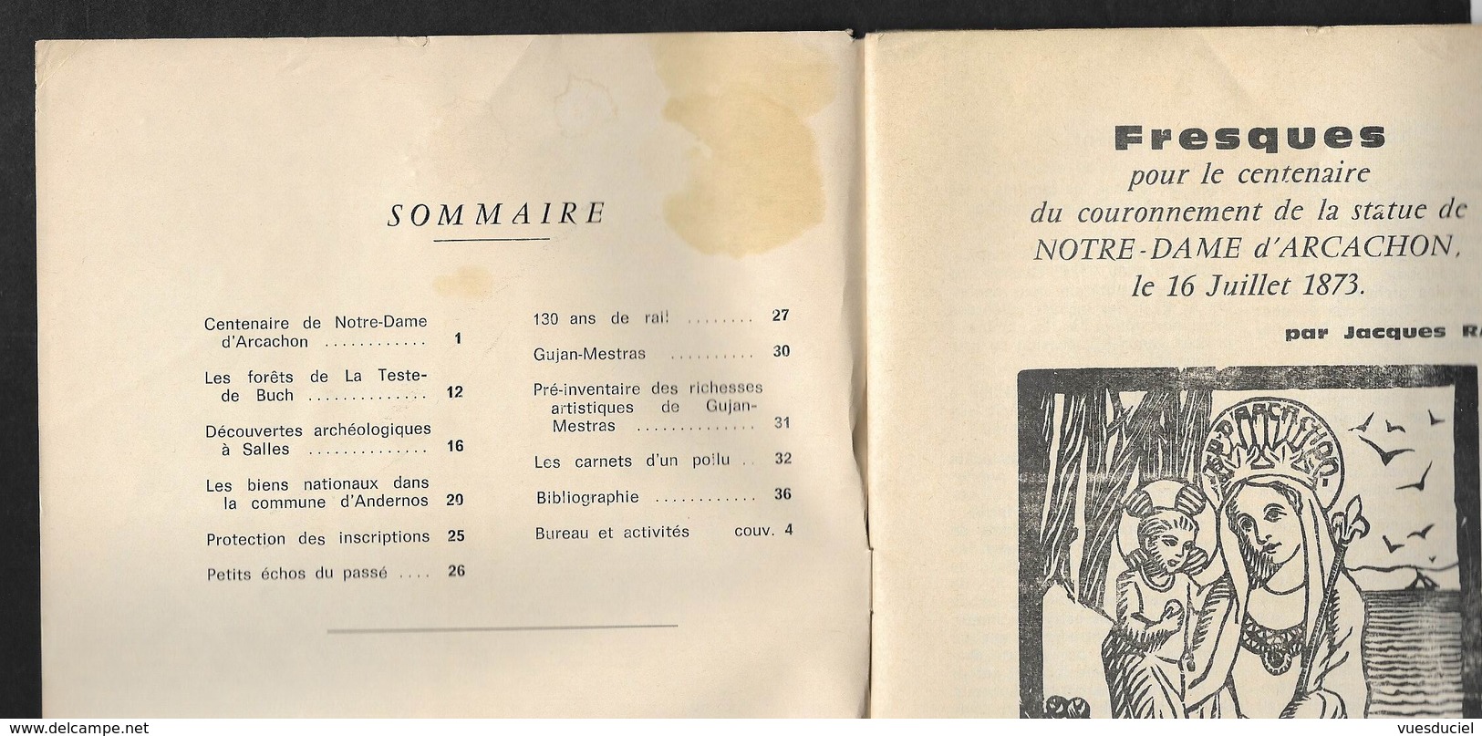 Arcachon Pays De Buch & Landes Andernos Gujan Mestras Etc .. Bulletin Histoire & Archéologie 1973 - Aquitaine