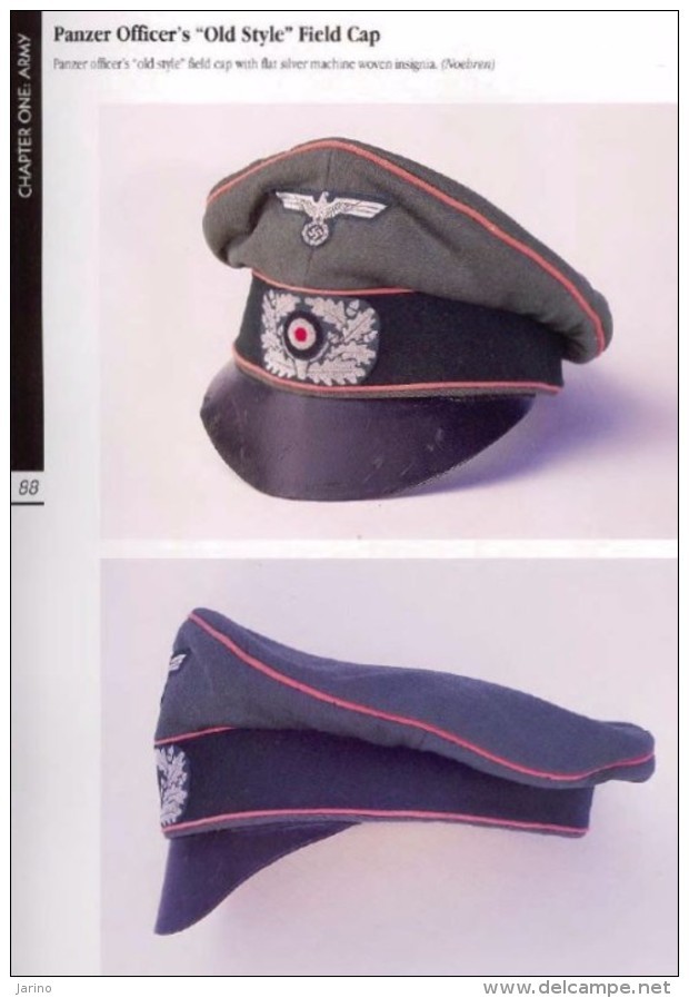 German Headgear In World War II Auf CD,Volume 1 Army Luftwaffe Kriegsmarine,Photographic Study Of Hats,Helmets,305Seiten - Allemagne