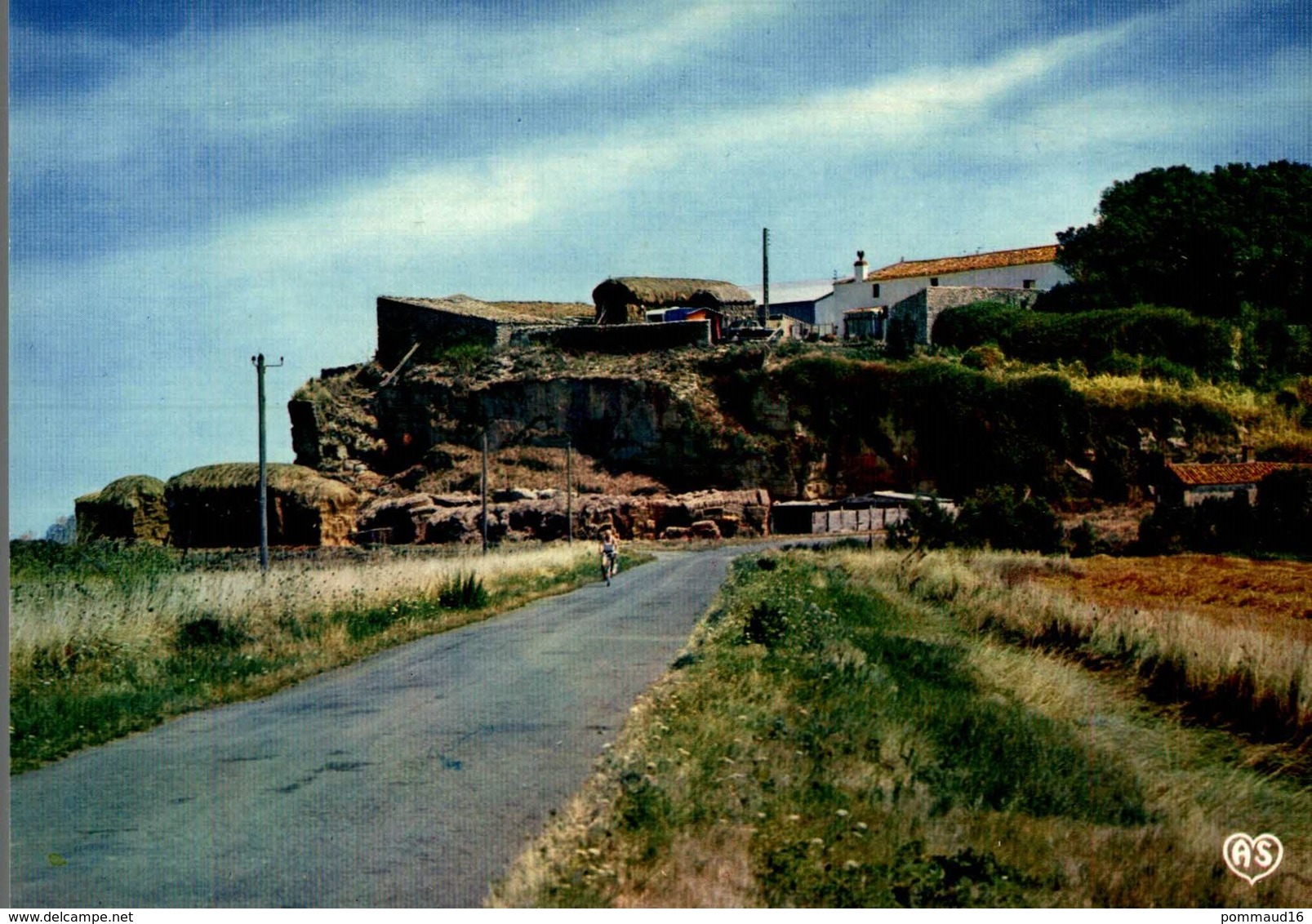 CPM Saint Michel En L'Herm Rocher De La Dives - Saint Michel En L'Herm