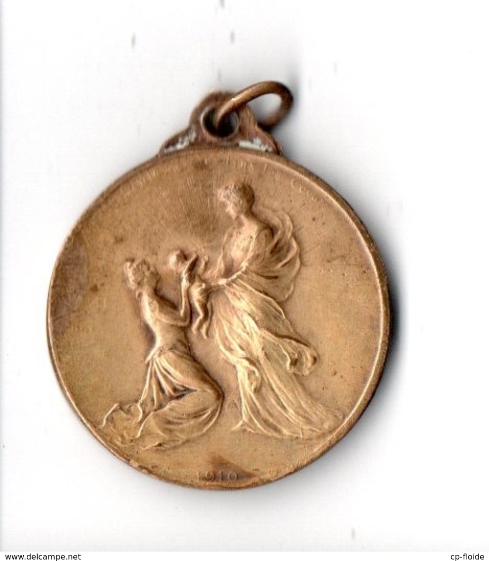 MÉDAILLE . BELGIQUE . BELGIË . ALBERT & ÉLISABETH - Réf. N°103M - - Adel