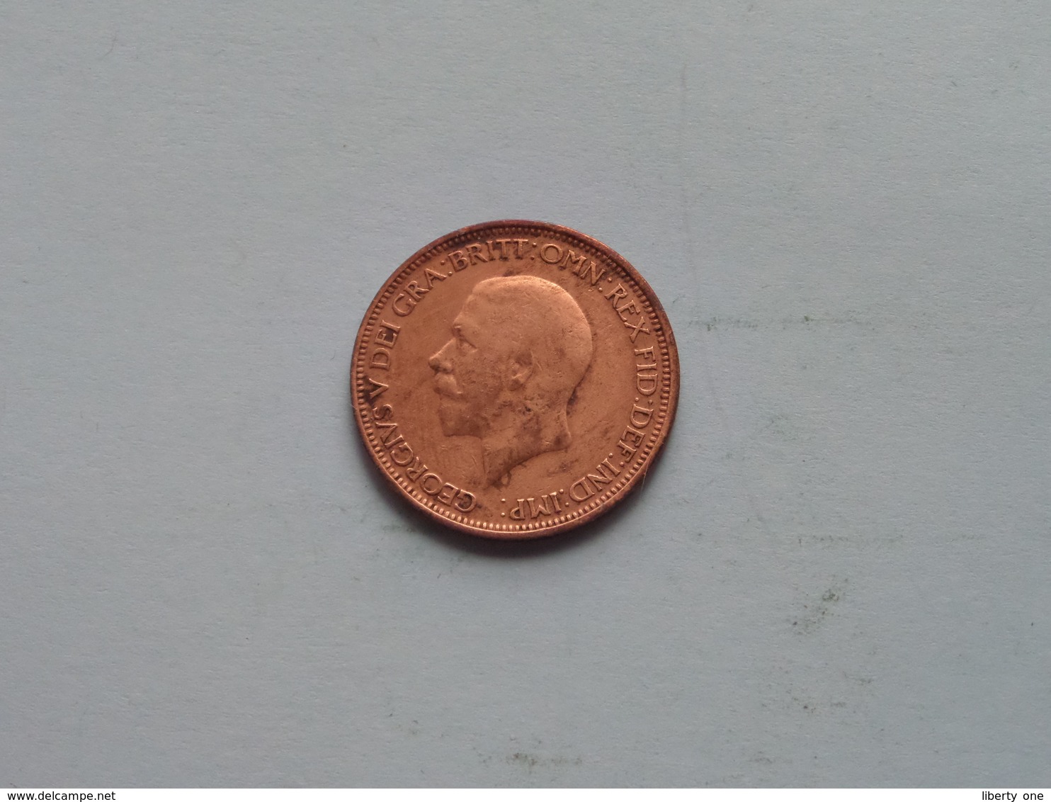 1931 - 1/2 Penny / KM 837 ( For Grade, Please See Photo ) ! - C. 1/2 Penny