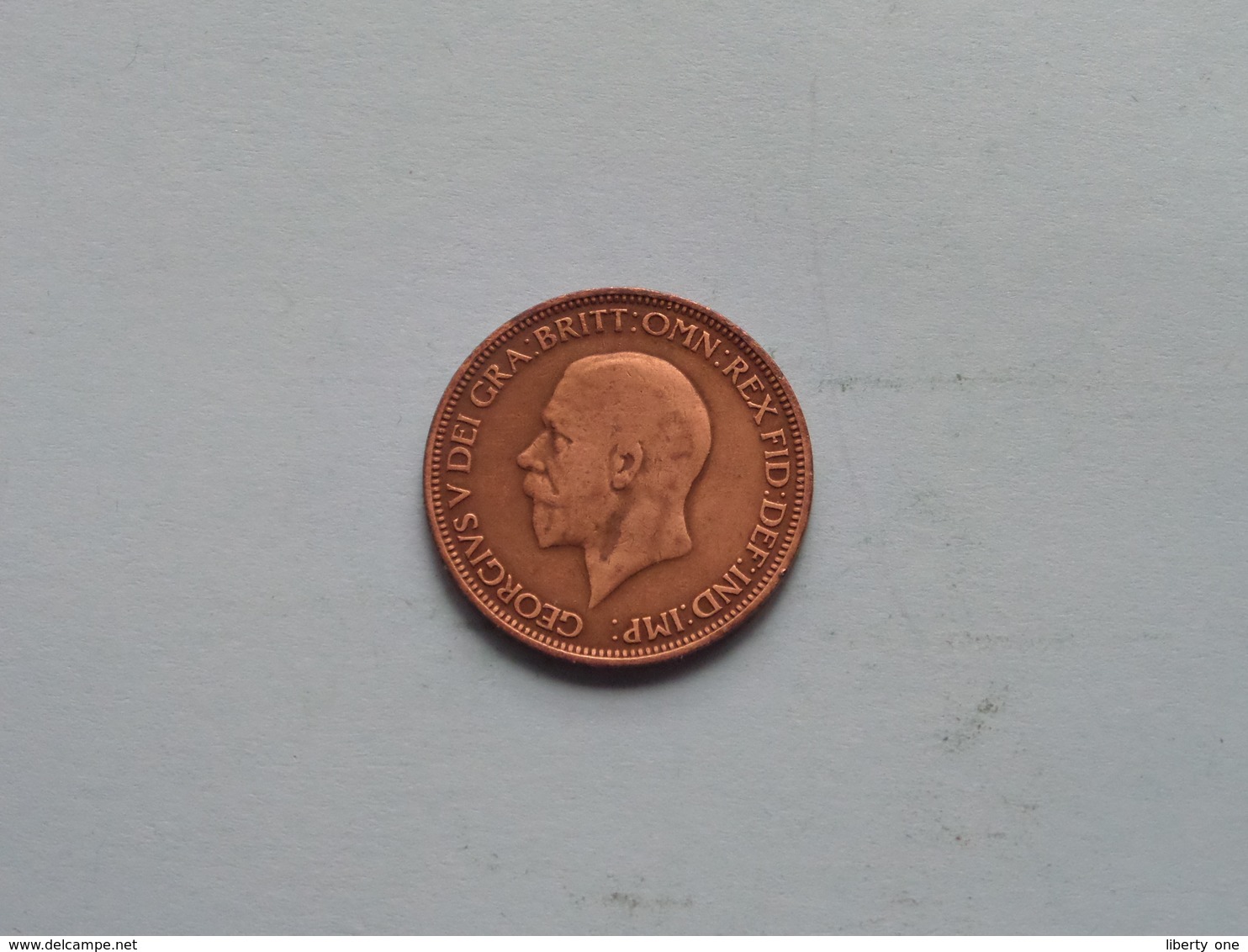 1932 - 1/2 Penny / KM 837 ( For Grade, Please See Photo ) ! - C. 1/2 Penny