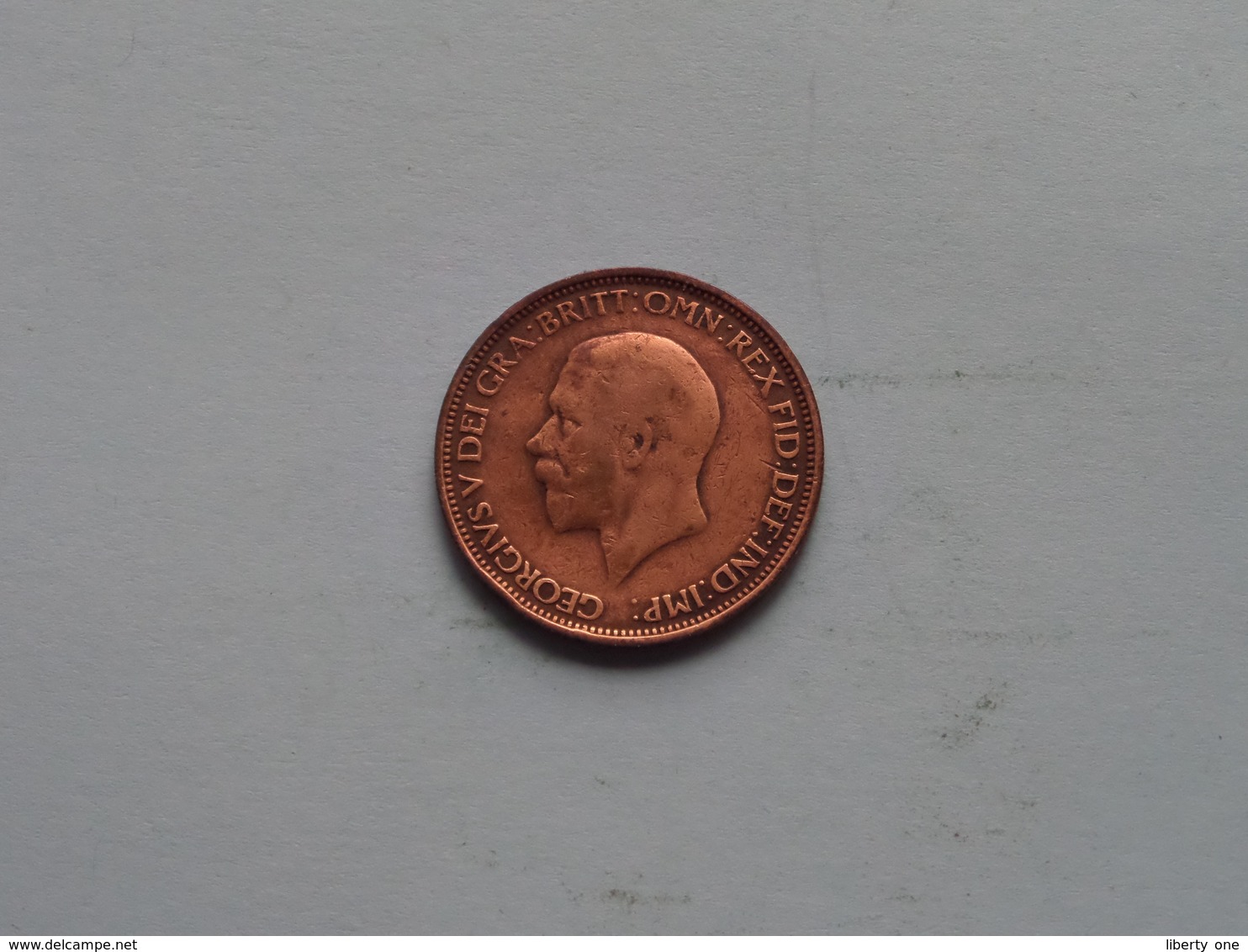 1936 - 1/2 Penny / KM 837 ( For Grade, Please See Photo ) ! - C. 1/2 Penny