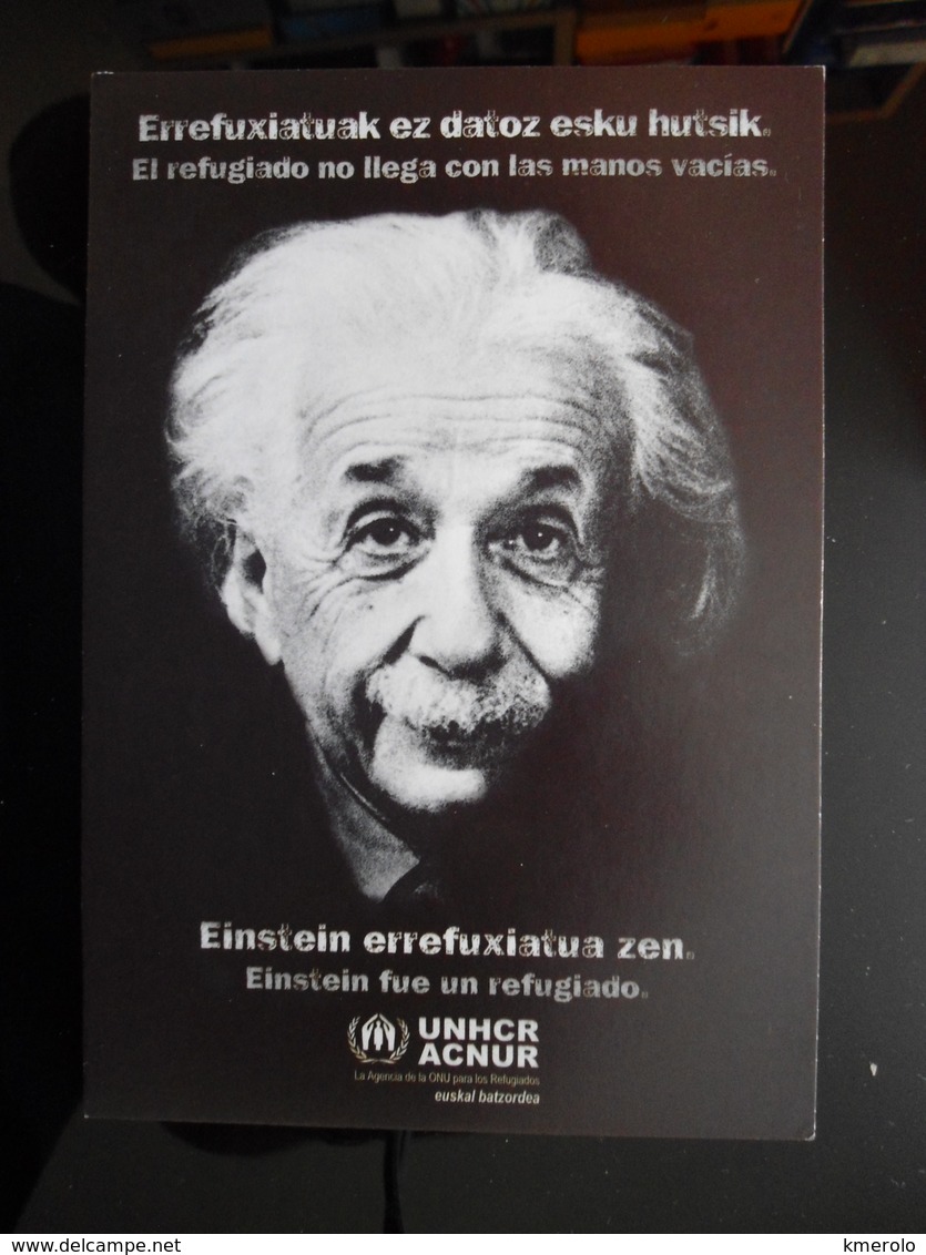 Albert Einstein Carte Postale - Nobelpreisträger