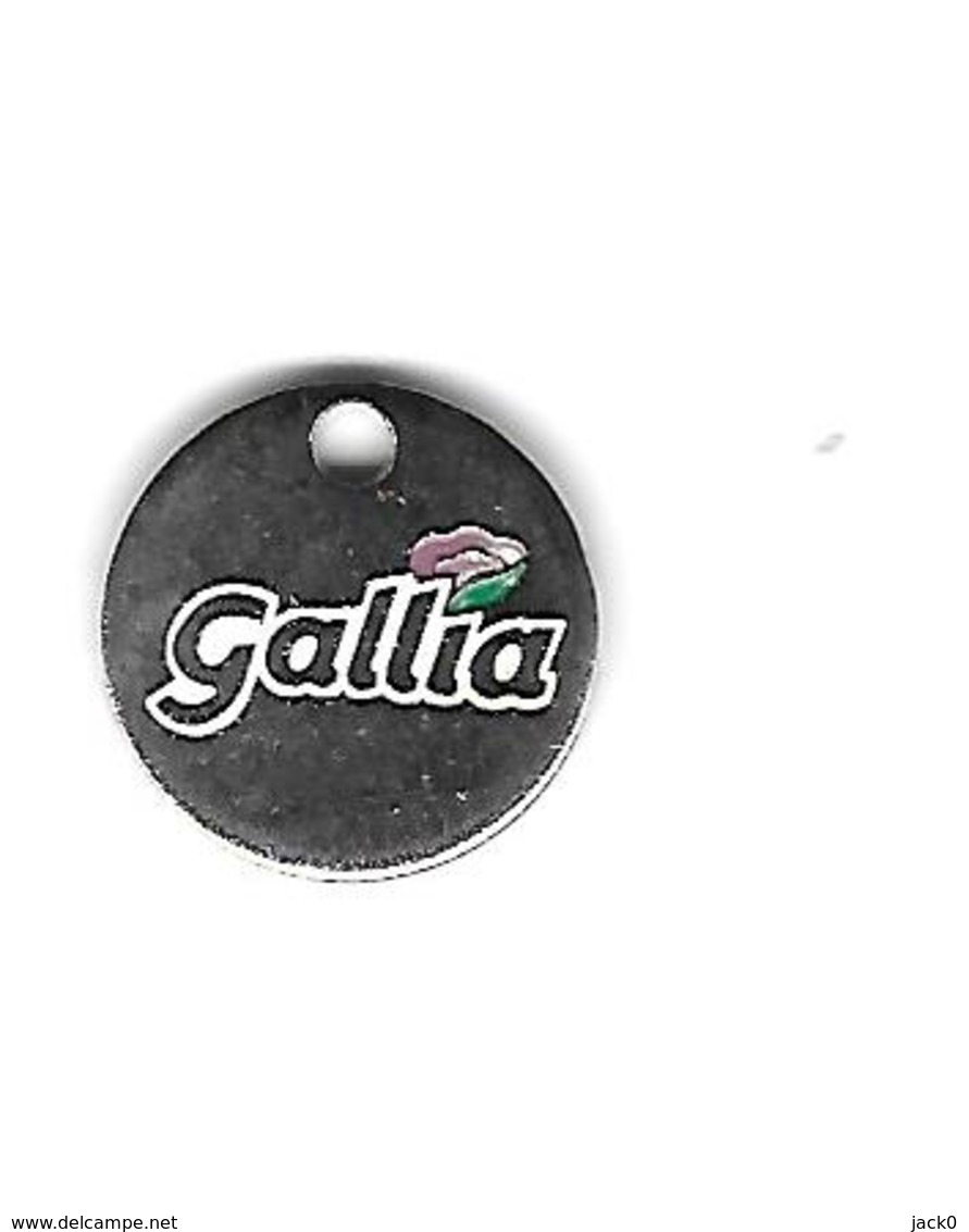 Jeton De Caddie  Laboratoire Gallia Est Un Des Leader Français Du Lait Infantile. C'est Une Société Du Groupe Danone - Trolley Token/Shopping Trolley Chip