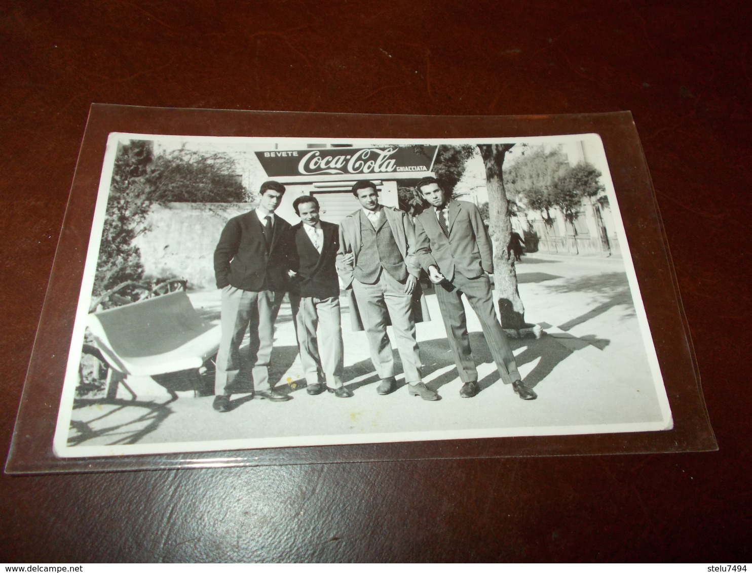 B683  Foto Micera Portici Napoli Coca Cola Cm8x13,5 - Altri & Non Classificati