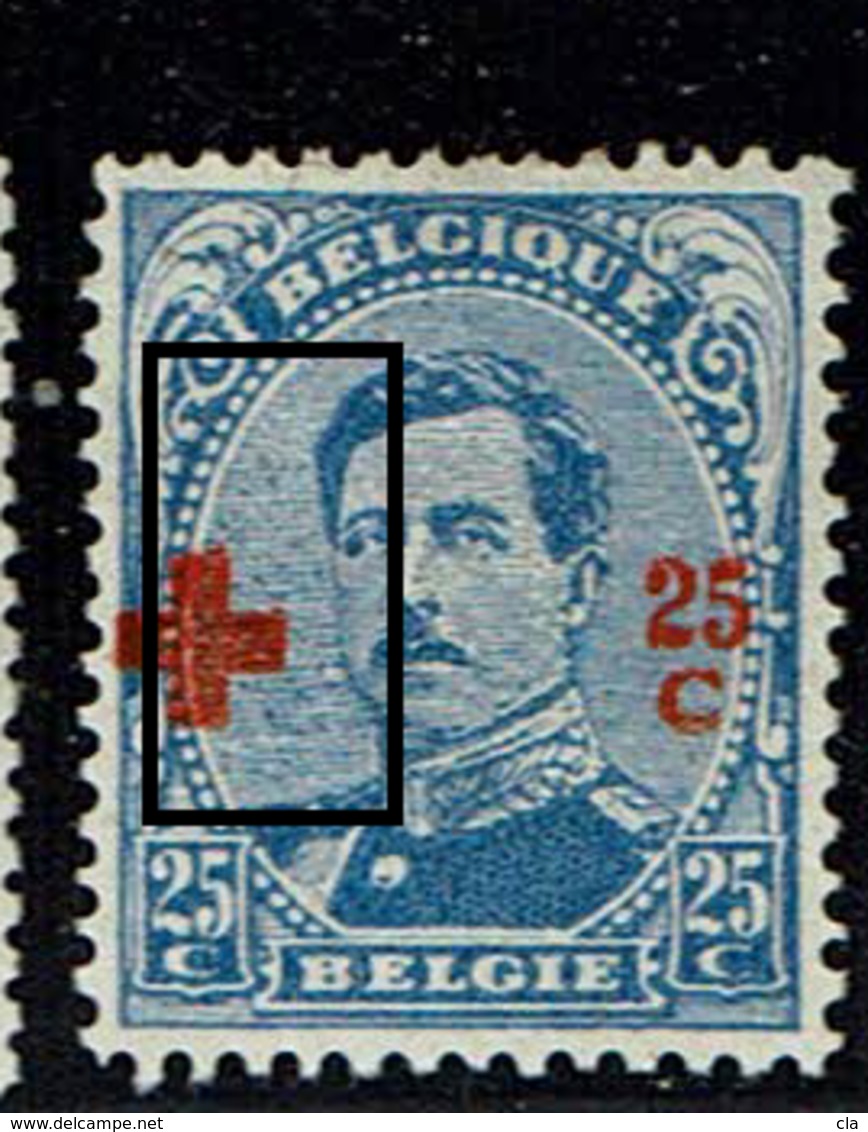 156  *  Forte  Multitude De Points Bleus - 1918 Rode Kruis