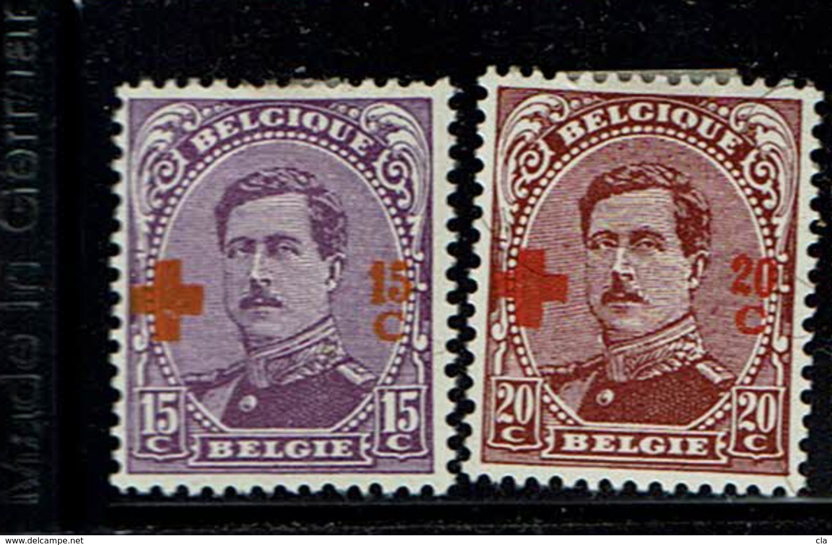 154/5  *  Amincis  23 - 1918 Rotes Kreuz