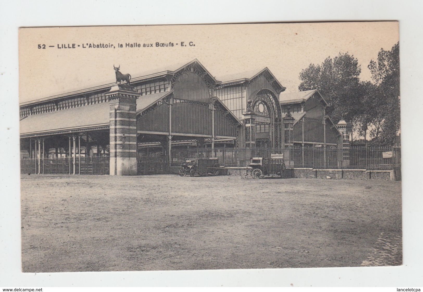 59 - LILLE / L'ABATTOIR - LA HALLE AUX BOEUFS - Lille